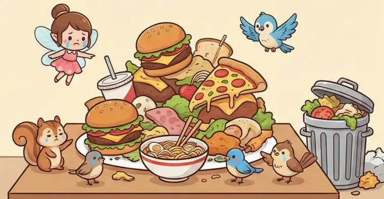 大食いをもったいないと感じる心理と嫌われる理由