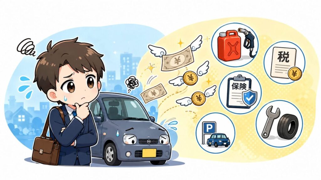 通勤車がもったいないと感じる理由と実態