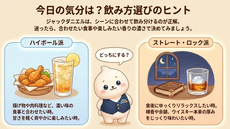 ジャックダニエルハイボールのおいしい割合と作り方