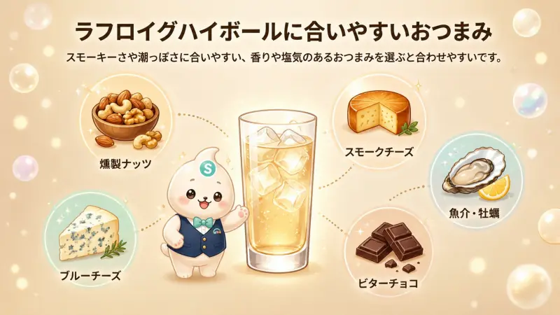 ラフロイグに合うおつまみ