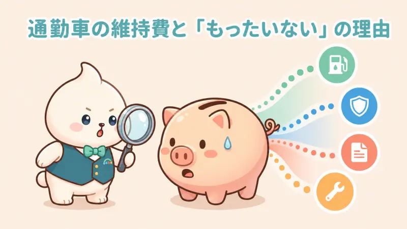 通勤車がもったいないと感じる理由と実態