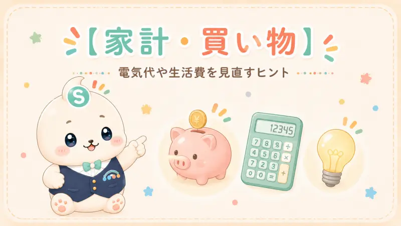【家計・買い物】電気代や生活費を賢く見直す公式リンク