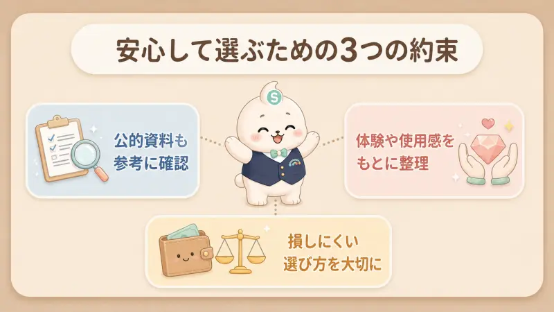 発信する情報の専門性と、信頼性への約束