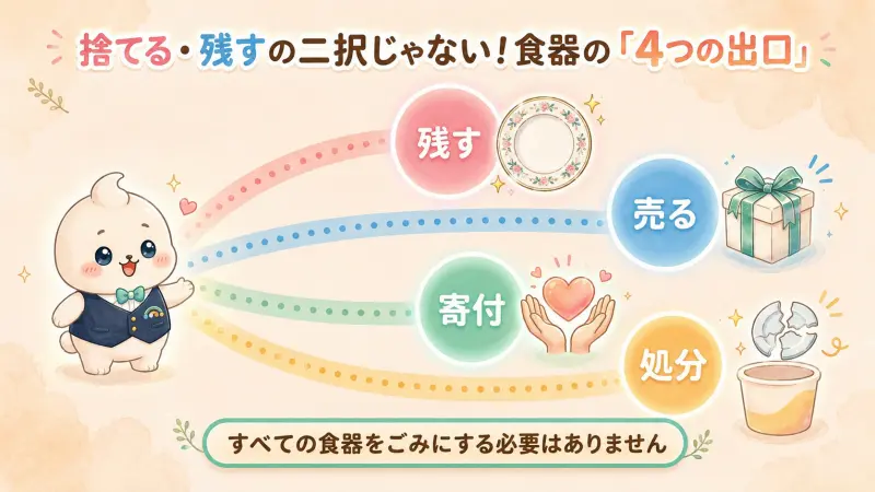 売る・寄付・処分の基準と注意点