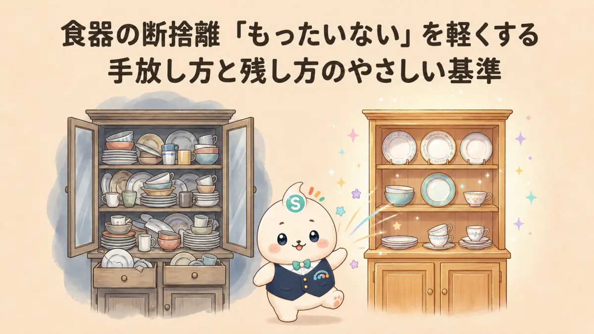 食器の断捨離がもったいない時の残し方と売り方の基準と注意点